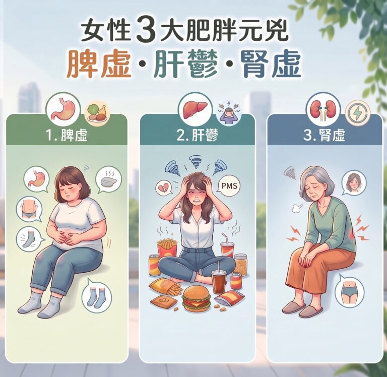 女性3大肥胖元兇_脾虛 肝鬱 腎虛.jpg
